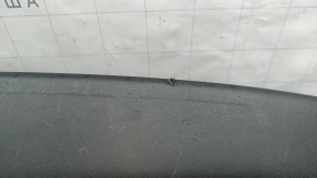 Rear bumper bare Ford Escape MK3 17-19 rest without parking sensors structure, scratches, bumps