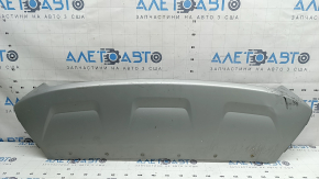 Front bumper lip trim Ford Escape MK3 17-19 rest silver, scratches, worn