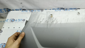 Front bumper lip trim Ford Escape MK3 17-19 rest silver, scratches, worn