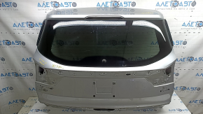 Naked tailgate with glass Ford Escape MK3 17-19 rest, silver UX, with wiper trapezoid, in soot