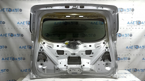 Naked tailgate with glass Ford Escape MK3 17-19 rest, silver UX, with wiper trapezoid, in soot