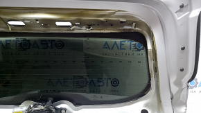 Naked tailgate with glass Ford Escape MK3 17-19 rest, silver UX, with wiper trapezoid, in soot