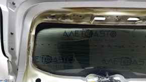 Naked tailgate with glass Ford Escape MK3 17-19 rest, silver UX, with wiper trapezoid, in soot