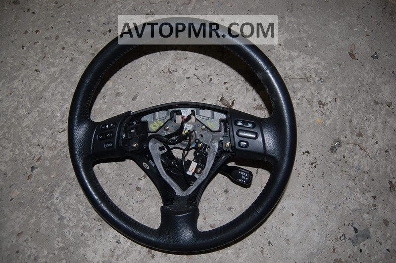 Lexus RX300 RX330 RX350 RX400h 04-09 steering wheel, black leather, no wood