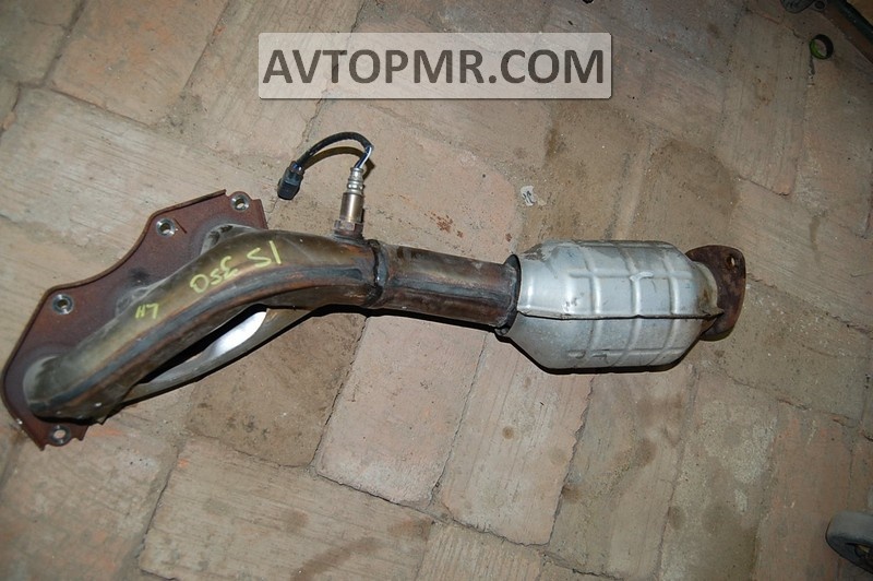 Left exhaust manifold with catalytic converter for Lexus IS250 IS300 IS350 06-09, with lambda sensor