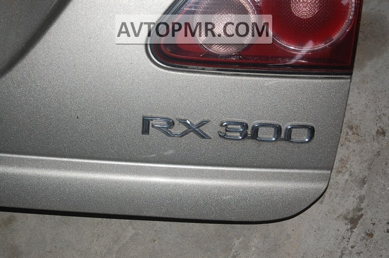 Emblem inscription RX300 trunk door Lexus RX300 98-03