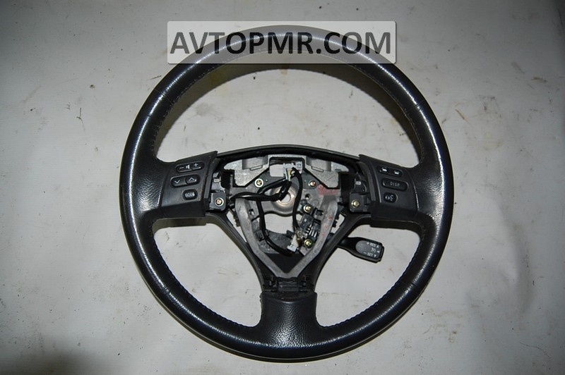 Lexus RX300 RX330 RX350 RX400h 04-09 steering wheel, black leather, no wood