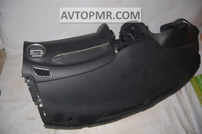Dashboard front panel without airbag Infiniti JX35 QX60 13-15 pre-rest black blown airbag
