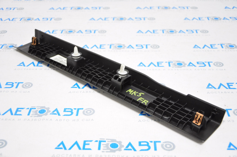 Front right door sill plate for Ford Fusion mk5 13-16 black