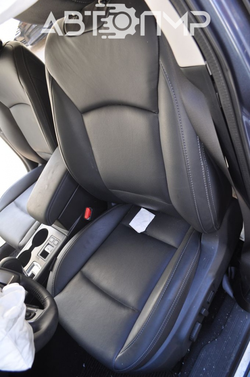 Subaru Outback 15-17 driver's seat without airbag, electric, black leather