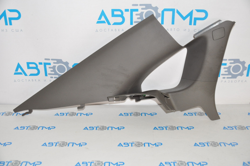 Rear pillar trim left Chevrolet Malibu 16-23 gray