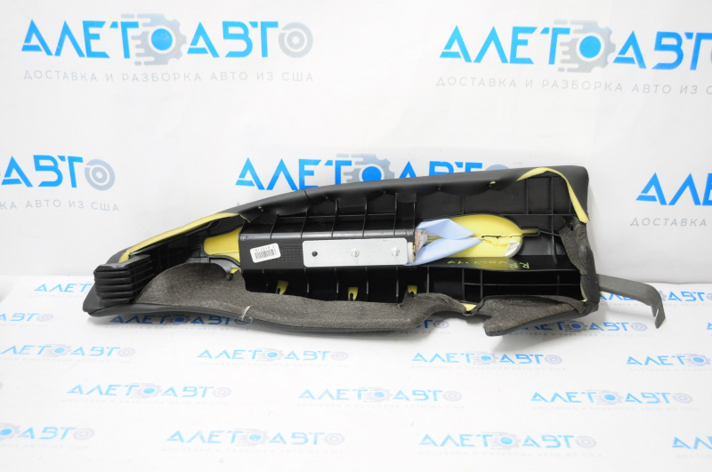 Chevrolet Volt 16 rear right seat airbag - black leather with blue stitching
