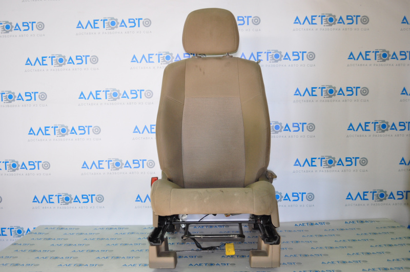 Driver's seat for Jeep Compass 11-14 without airbag, beige cloth