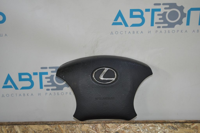 Airbag in the steering wheel, driver's side, Lexus GX470 03-09, black