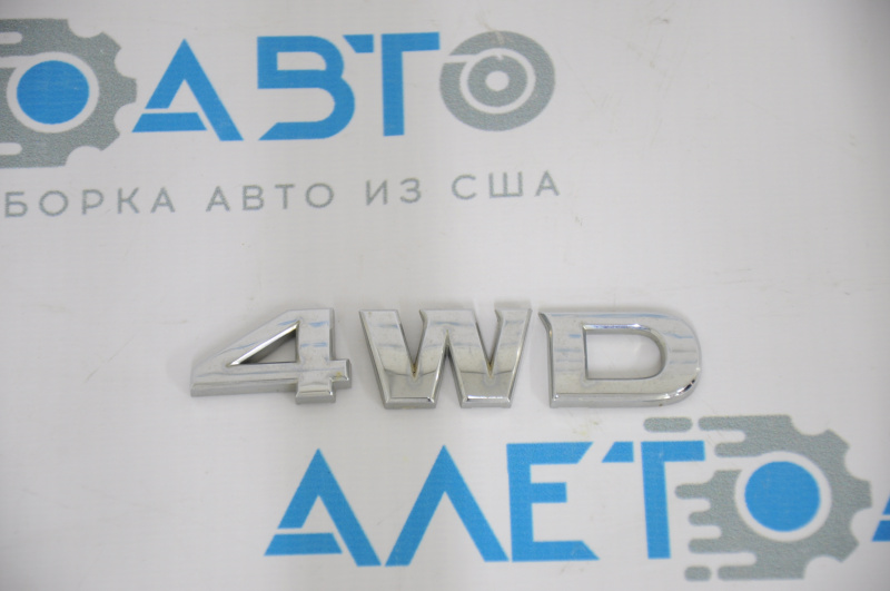 Emblem inscription "4WD" tailgate Nissan Pathfinder 13-20