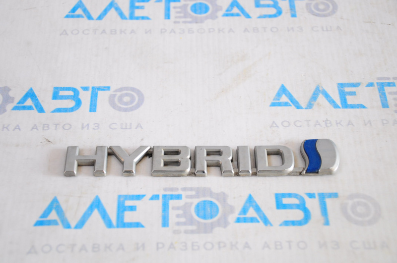 Toyota Avalon 13-18 HYBRID front right door emblem