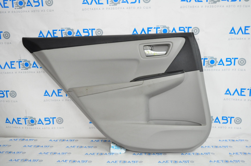 Rear left door panel for Toyota Camry v55 15-17 USA, gray