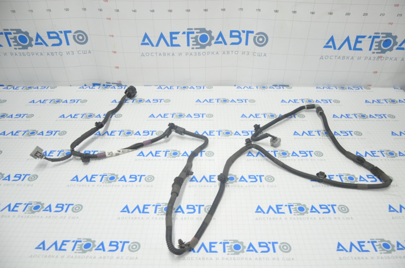 Wiring front bumper Toyota Prius V 12-14 prerest, without parking sensors, without fog lights