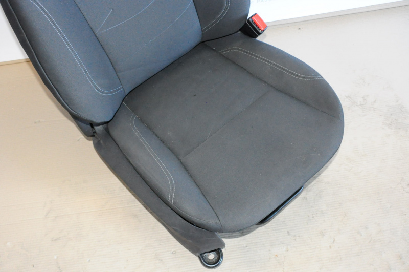 Passenger seat Ford Fiesta 11-19 cloth black