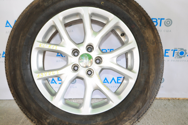 Set of R17 wheels 4pcs Jeep Cherokee KL 14-18 light alloy