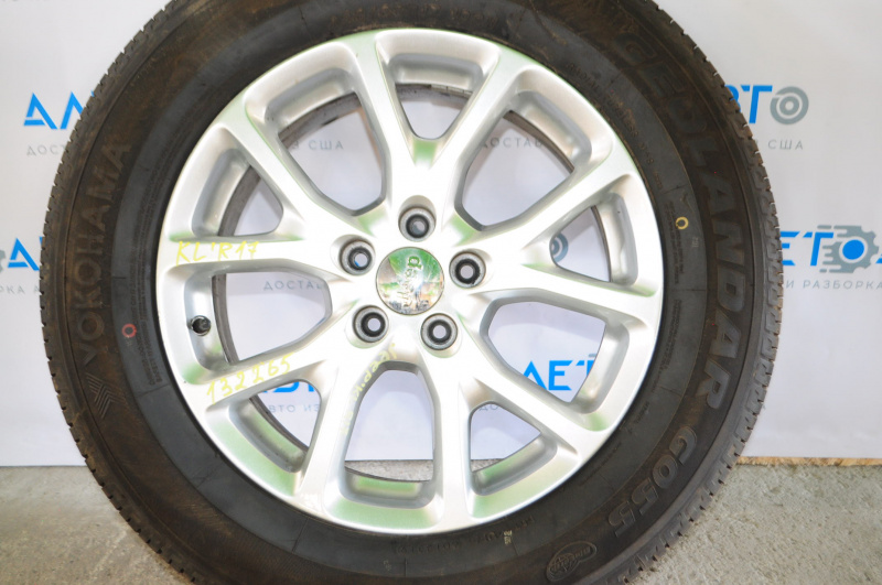 Set of R17 wheels 4pcs Jeep Cherokee KL 14-18 light alloy