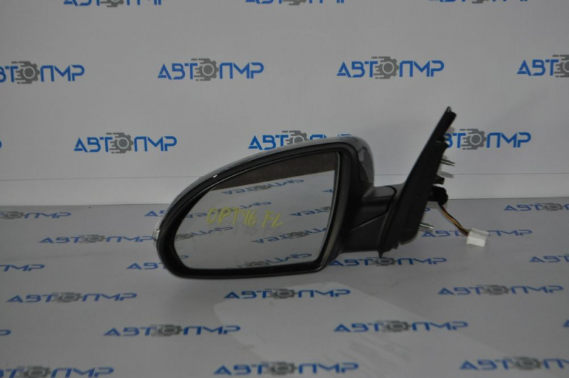 Left side mirror complete Kia Optima 16-18 5 pins, turn signal, black