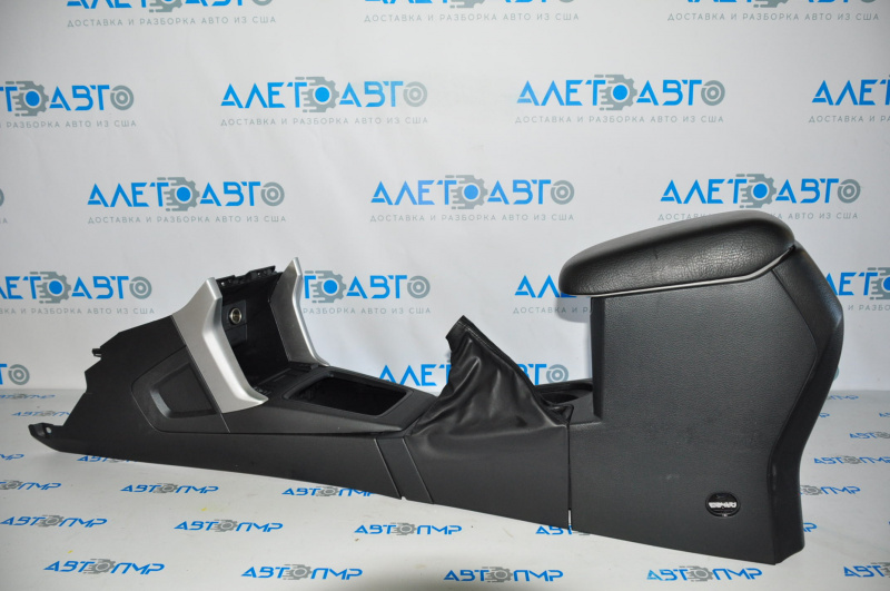 Subaru Forester 14-18 SJ center console with armrest and cup holders, black