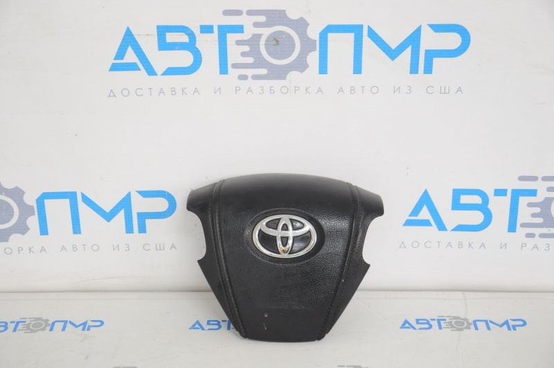 Black steering wheel airbag for the driver's side of the Toyota Highlander 14-19