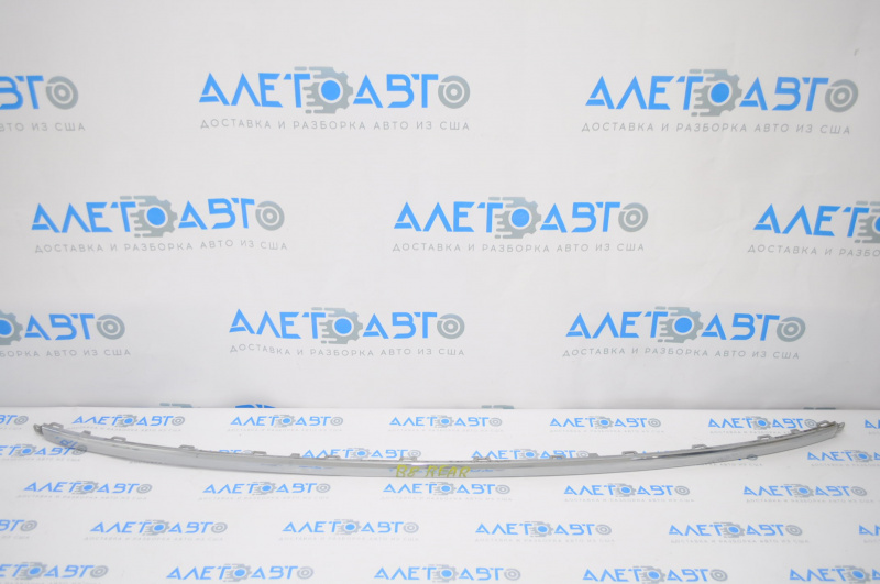 Rear bumper center molding for VW Passat b8 16-19 USA chrome