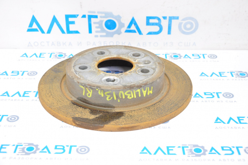 Rear left brake disc Chevrolet Malibu 13-16 290/12mm rusty