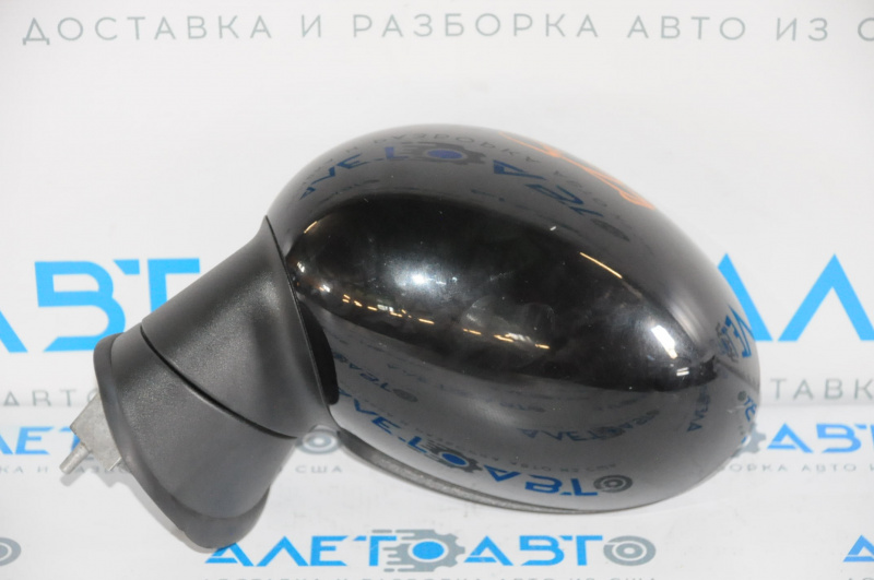 Left side mirror complete Mini Cooper Clubman R55 07-14 7 pins, electric folding, black