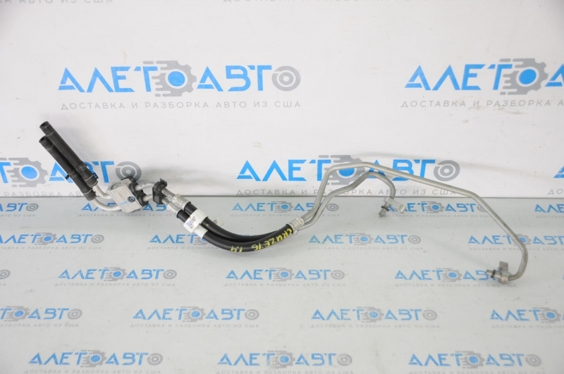 Cooling pipes of automatic transmission Chevrolet Cruze 16- complete with valve