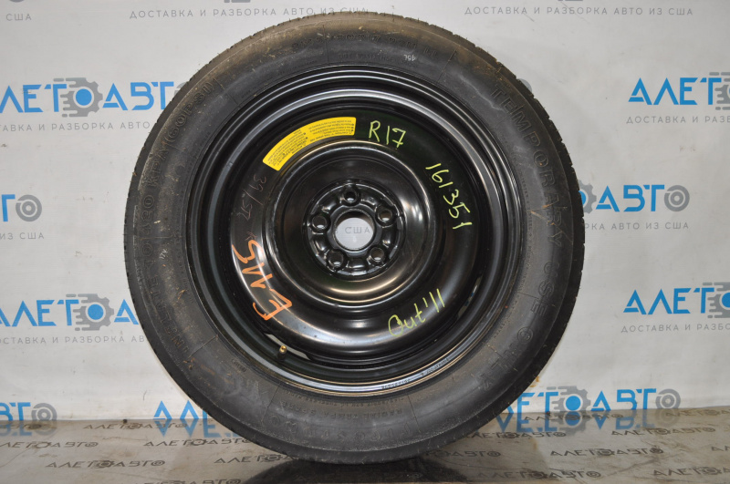 Spare tire for space saver Subaru Outback 10-12 R17 145/80