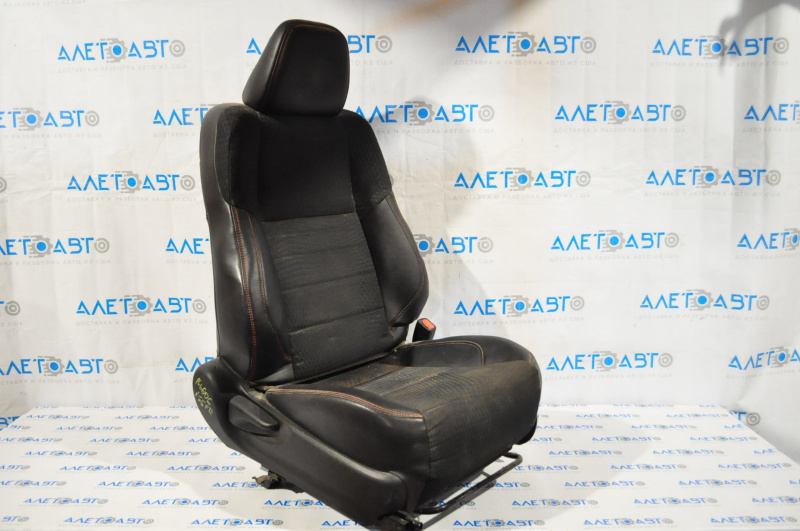 Passenger seat Toyota Camry v55 15-17 usa without airbag, mechanical, combined black