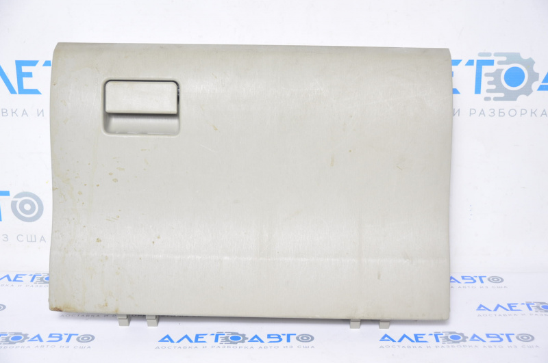 Glove box, glove compartment Toyota Prius V 12-17 lower light gray, scratches