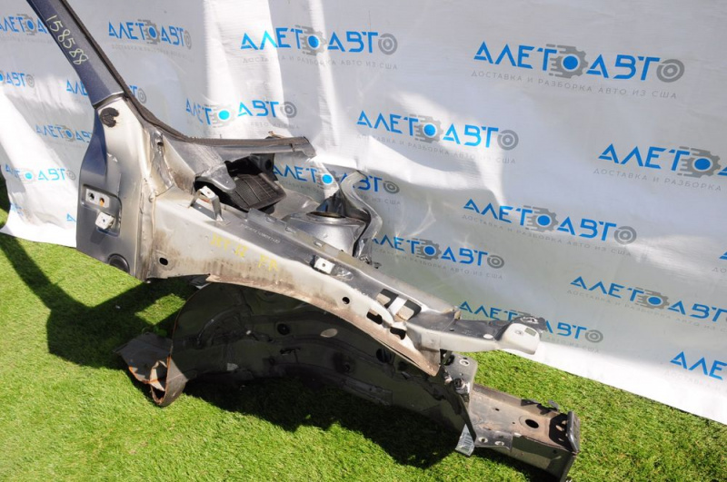Front right quarter VW Jetta 11-18 USA graphite, bent gun, side member nose, without rack