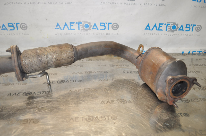 Intake pipe with catalytic converter Chevrolet Equinox 10-14 2.4