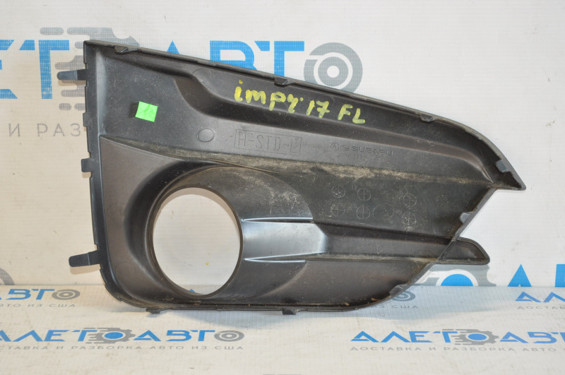 Left bumper grille Subaru Impreza 17- GK for EyeSight, for fog lights