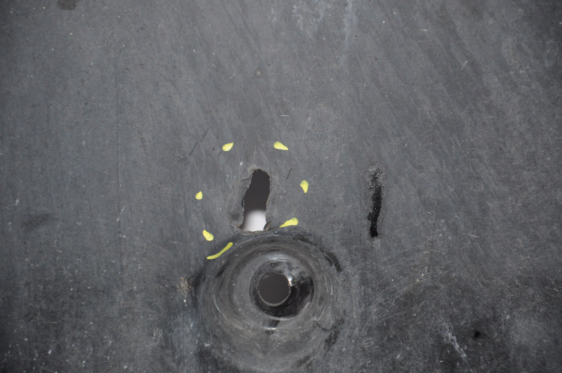 Protection of the bottom of the trunk VW Passat b8 16-19 USA holes