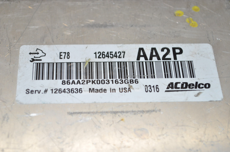 ECU block engine computer Chevrolet Volt 11-15