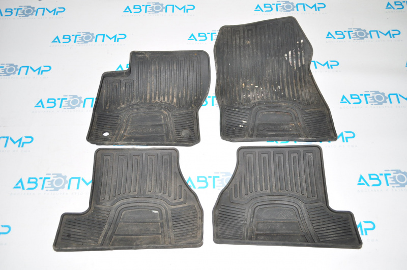 Set of floor mats for Ford Focus mk3 11-18 rubber