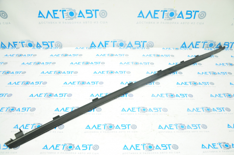 Door-glass molding, central front left, Ford Mustang mk6 15-23 matte
