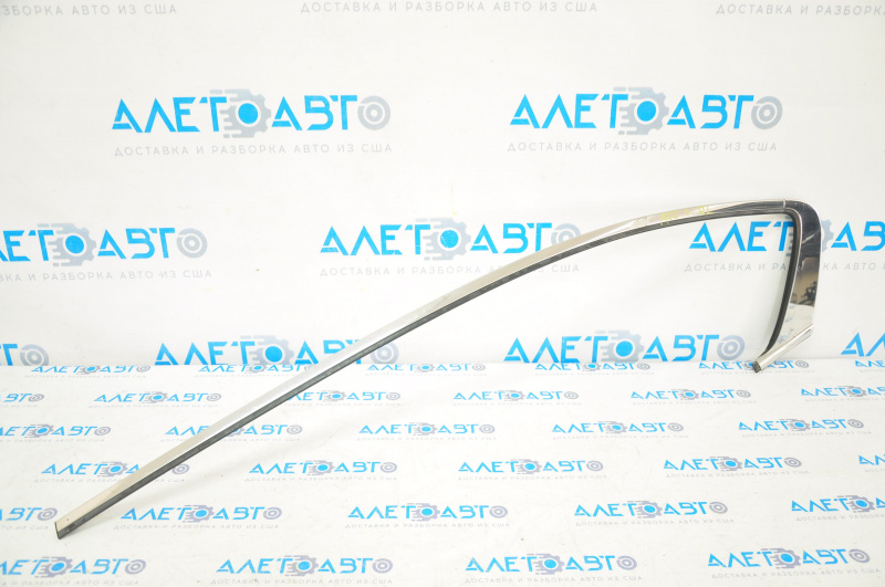 Upper rear left door molding for a 1993 Honda Accord