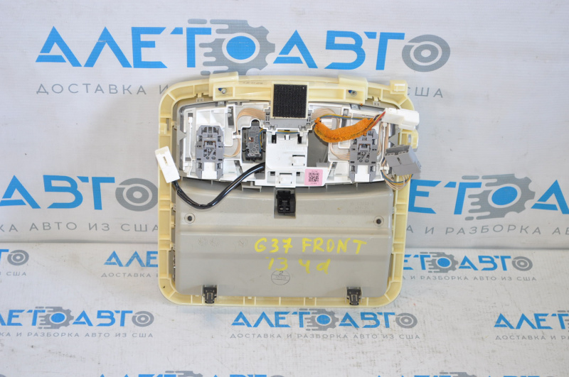 Front light for Infiniti G25 G35 G37 4d 13-15 beige, under sunroof