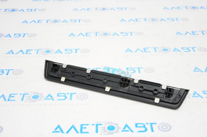 Door sill trim rear left outer Infiniti JX35 QX60 13-17 chrome, type 2, scratches on chrome