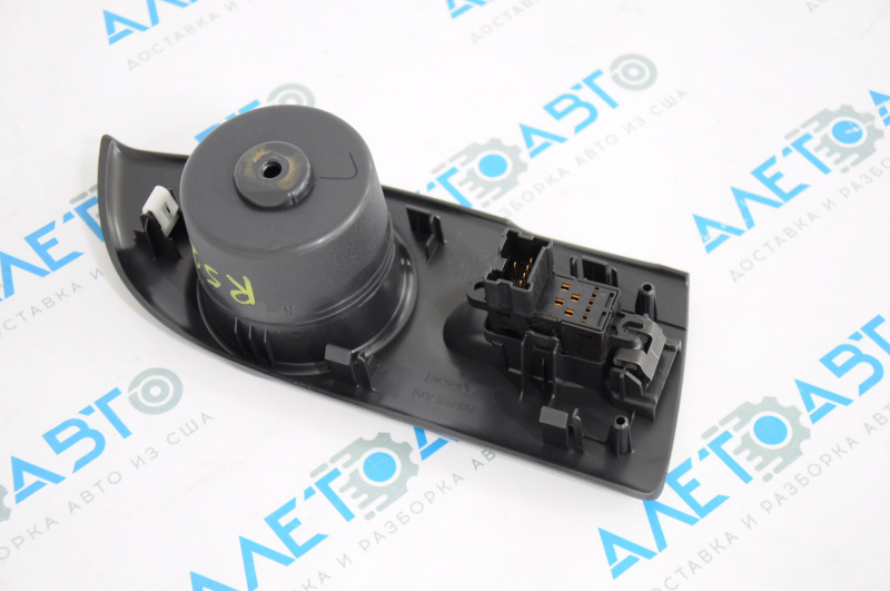 Rear left window lift control for Nissan Pathfinder 13-20 black, with black trim