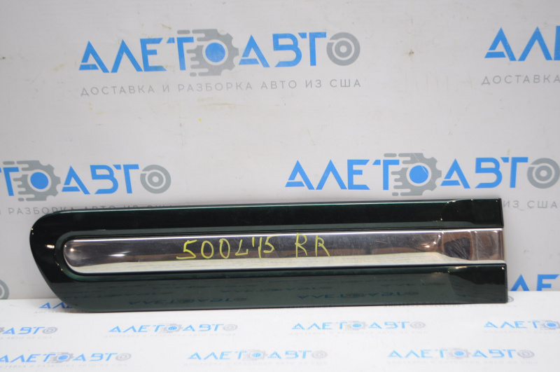 Door trim lower rear right Fiat 500L 14-17 with chrome, in body color
