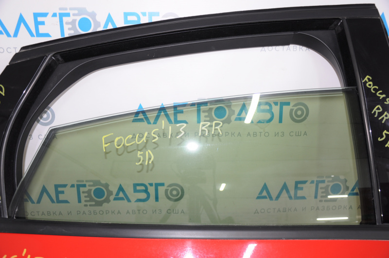 Glass door rear right Ford Focus mk3 11-18 tinted