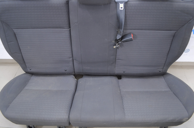 Rear row of seats 2 row of 4 parts Ford Focus mk3 11-14 prerest, cloth black