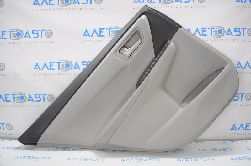 Door trim card rear left Toyota Camry v55 15-17 usa gray, worn